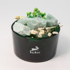 Hop Hare Edelstein-Diffuser „The Magician“ mit echtem grünem Aventurin & Trockenblumen