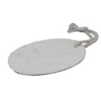 Luffa Peelingschwamm mit Baumwolle, oval