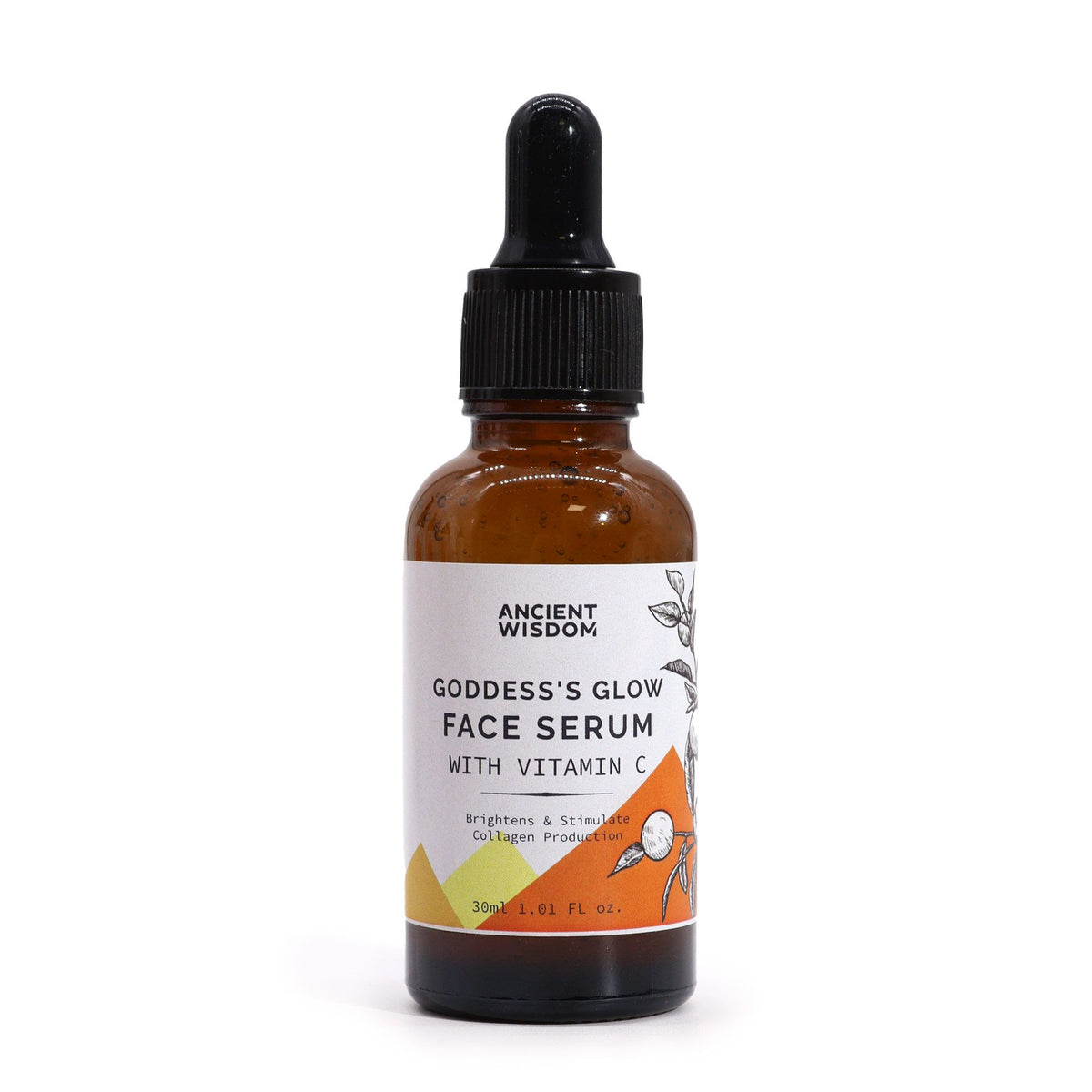 Vitamin C Gesichtsserum Goddess’s Glow – für strahlenden Teint, ebenmäßiges Hautbild & verfeinerte Poren