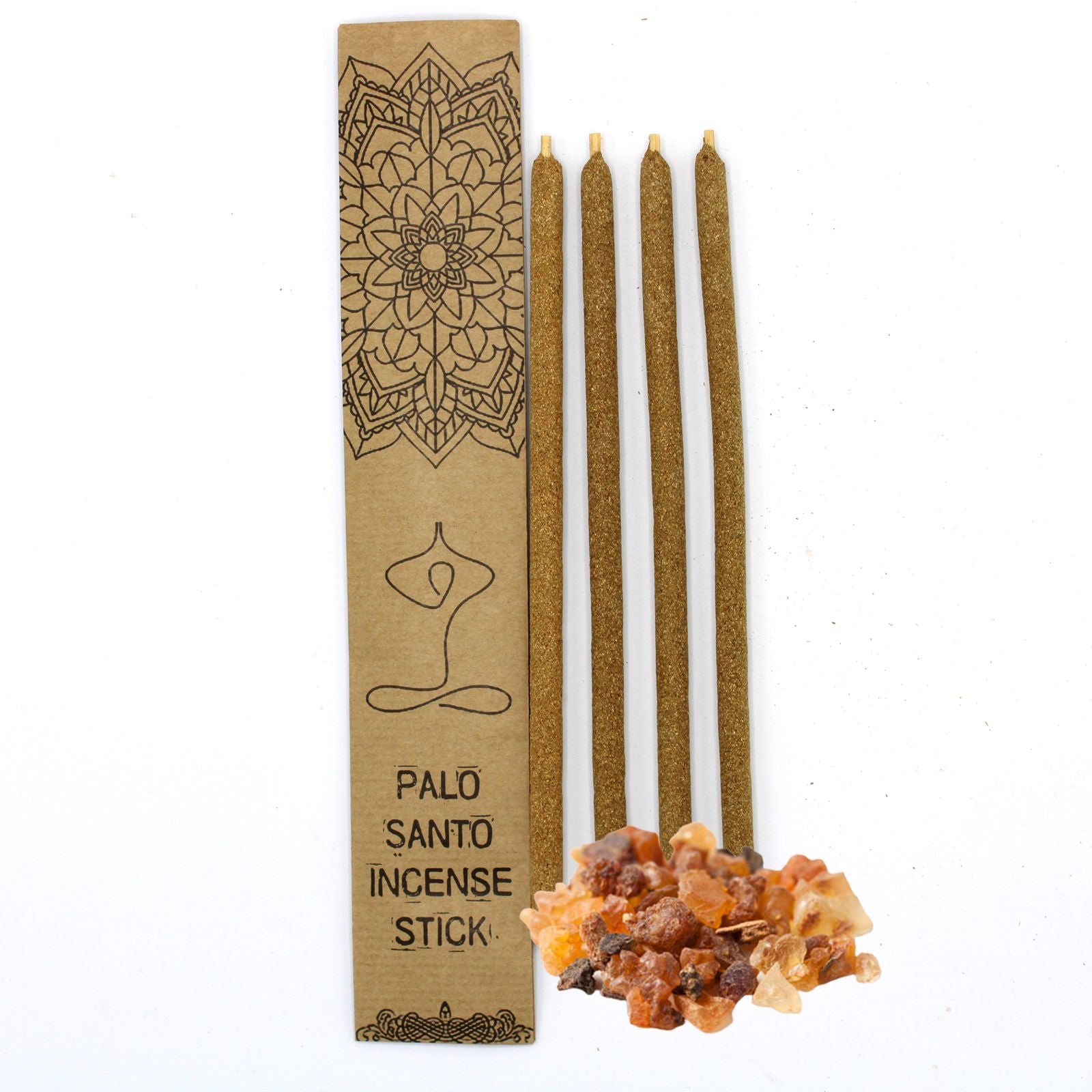 Palo Santo Räucherstäbchen, groß – Myrrhe