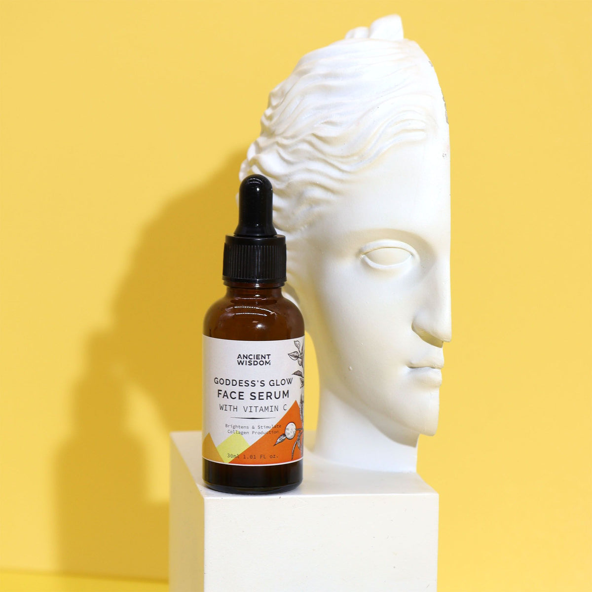 Vitamin C Gesichtsserum Goddess’s Glow – für strahlenden Teint, ebenmäßiges Hautbild & verfeinerte Poren