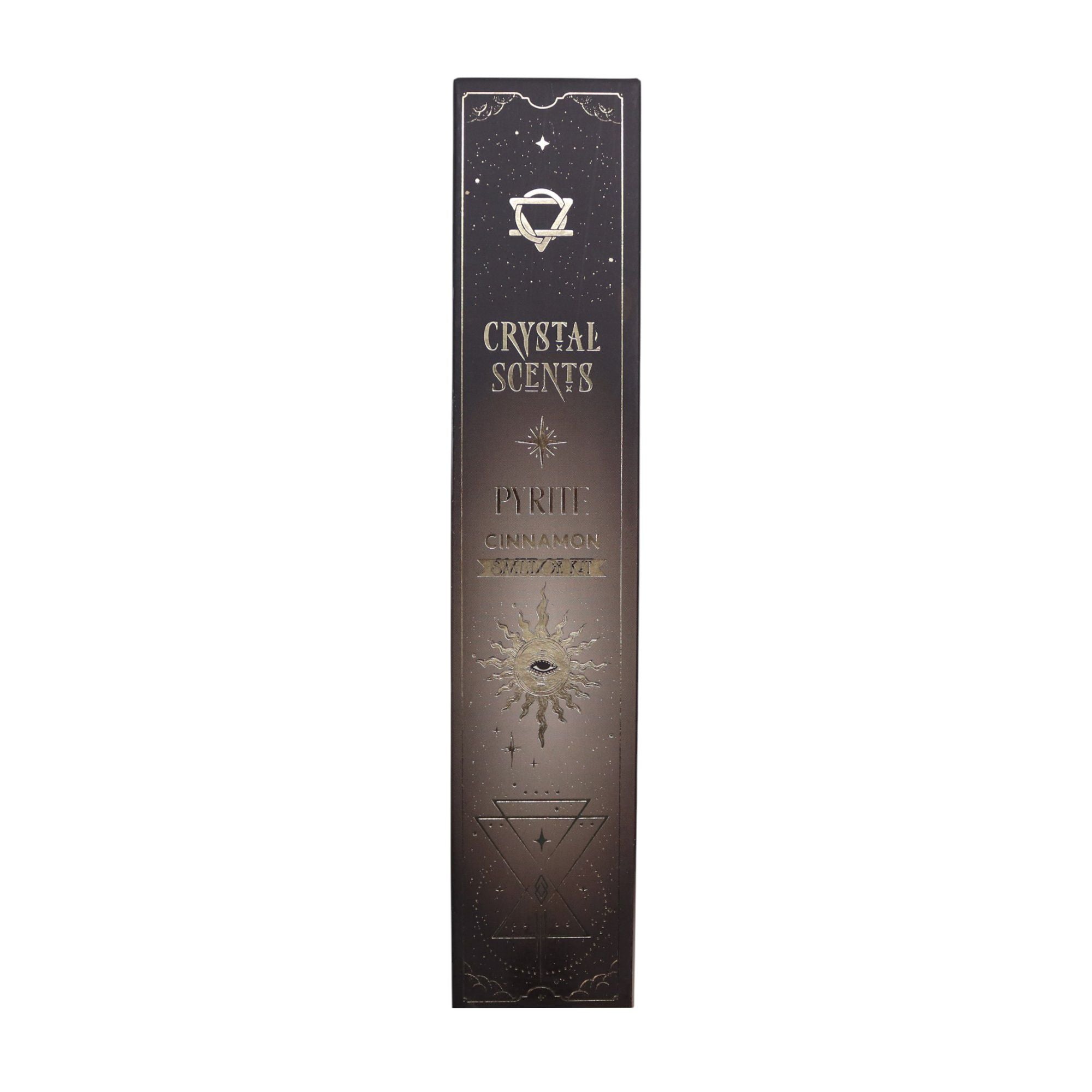 Crystal Scents Räucherstäbchen mit Pyrit – Zimt