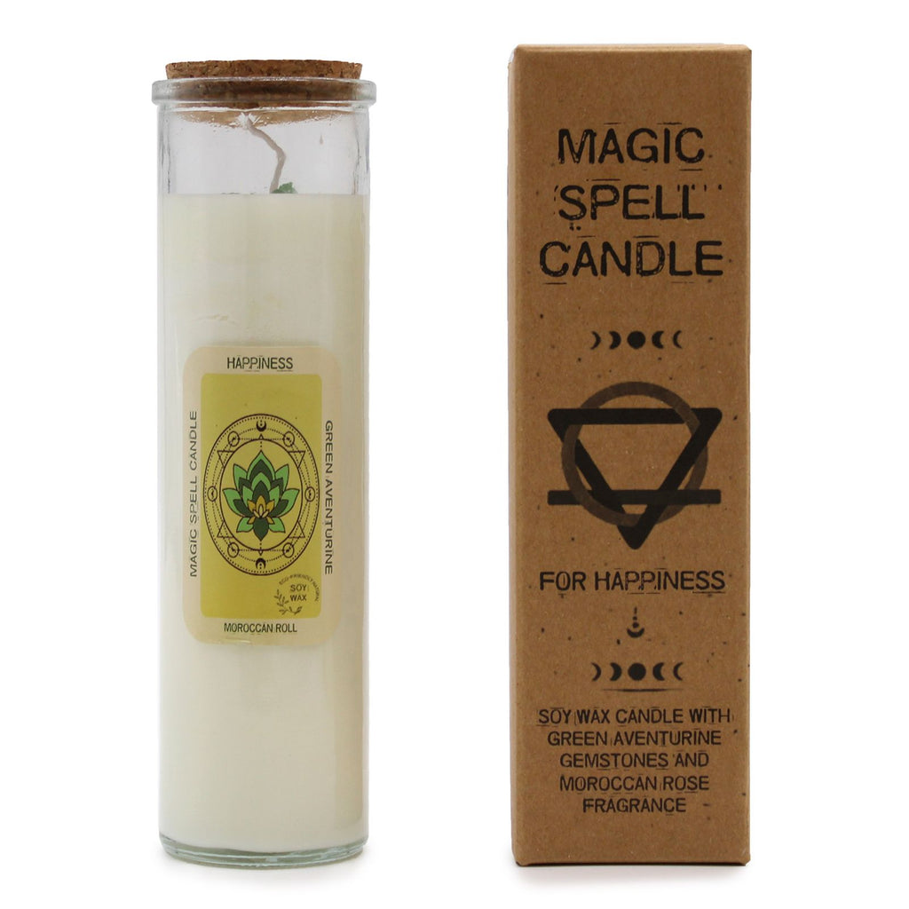 Ritualkerze - Magic Spell Candle - Happiness für Glück