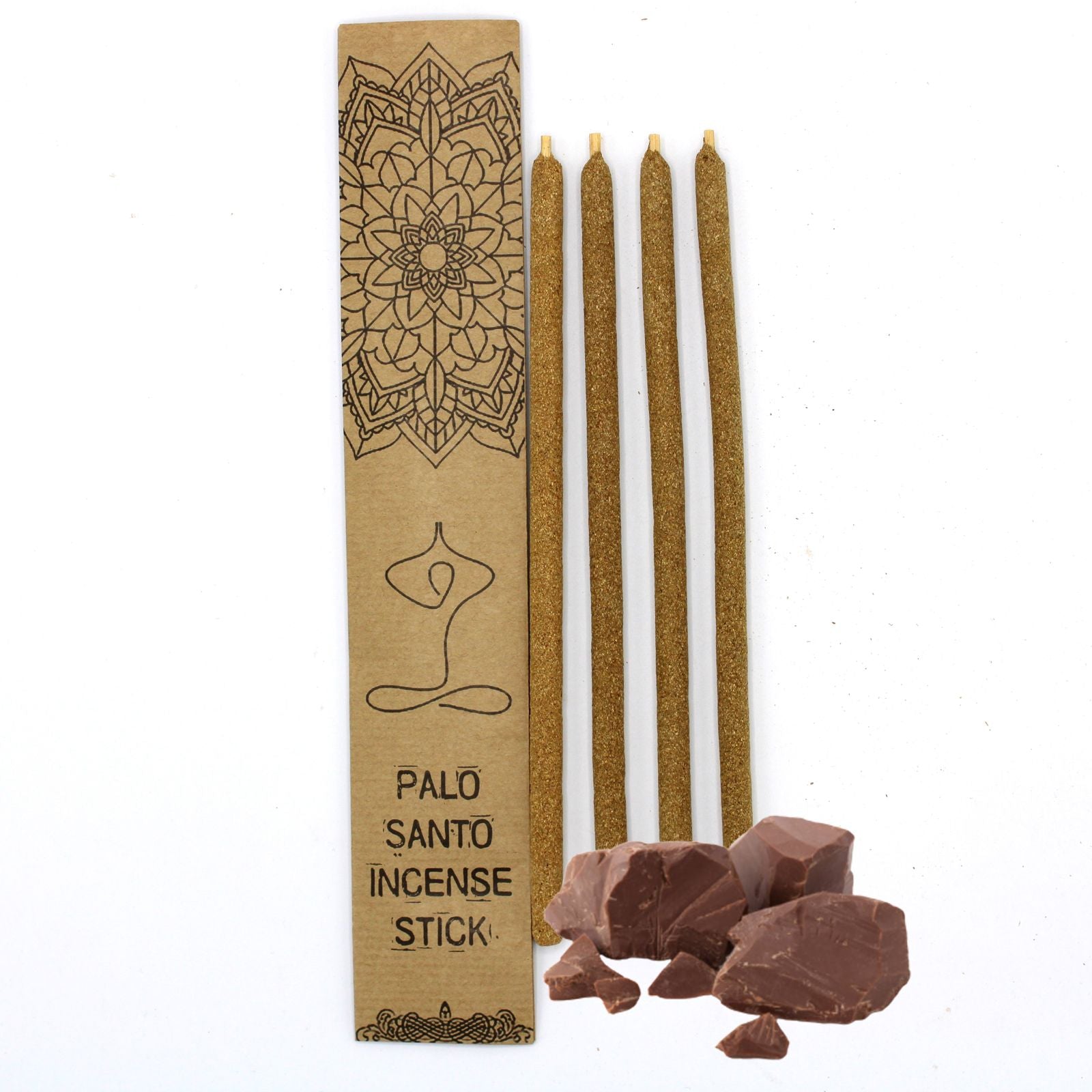 Palo Santo Räucherstäbchen, groß – Schokolade