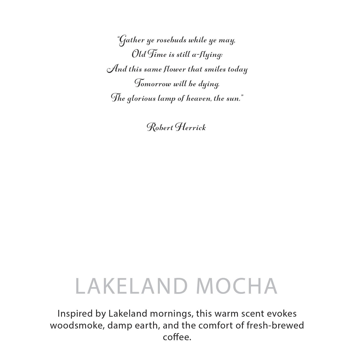 Agnes + Cat Duftkerze „Lakeland Mocha“ - Kaffee & Kakao