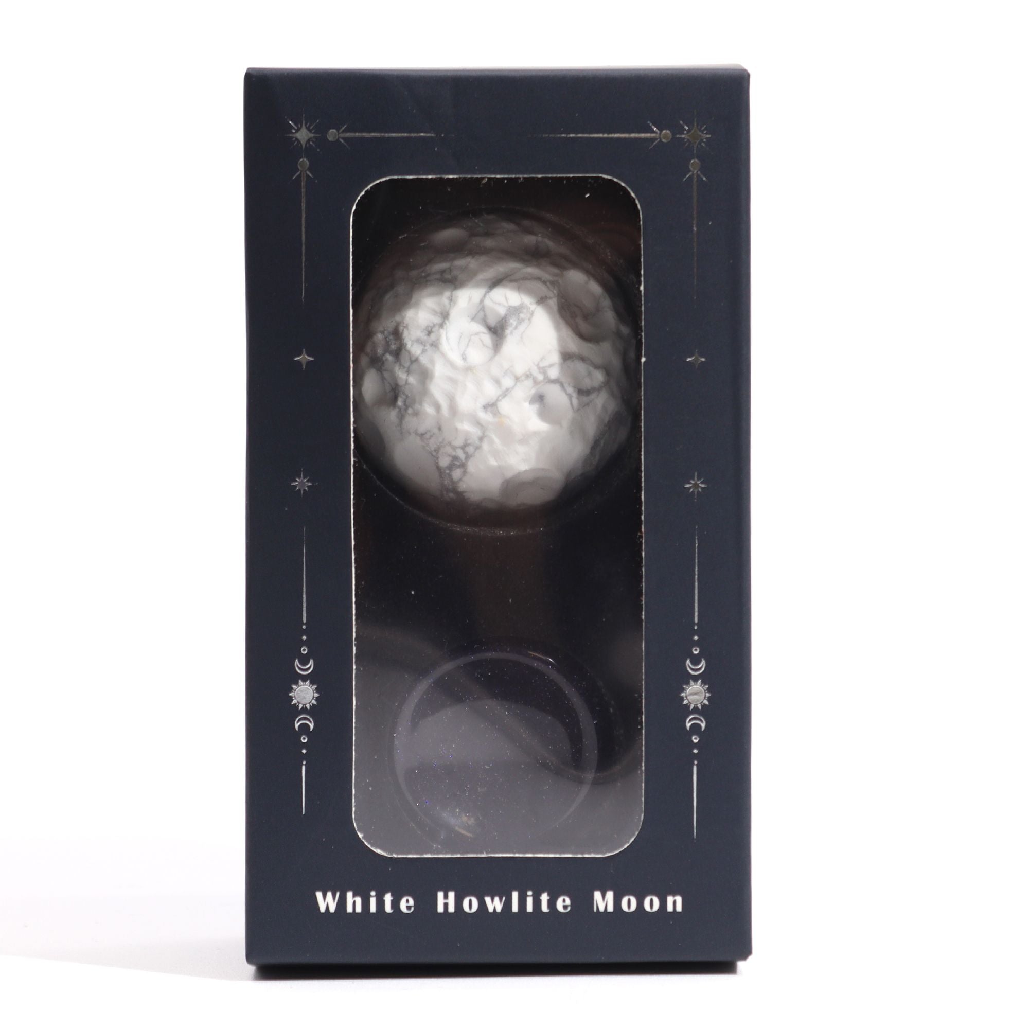 Edelsteinplanet Mond - Weißer Howlith - Frieden & Gelassenheit