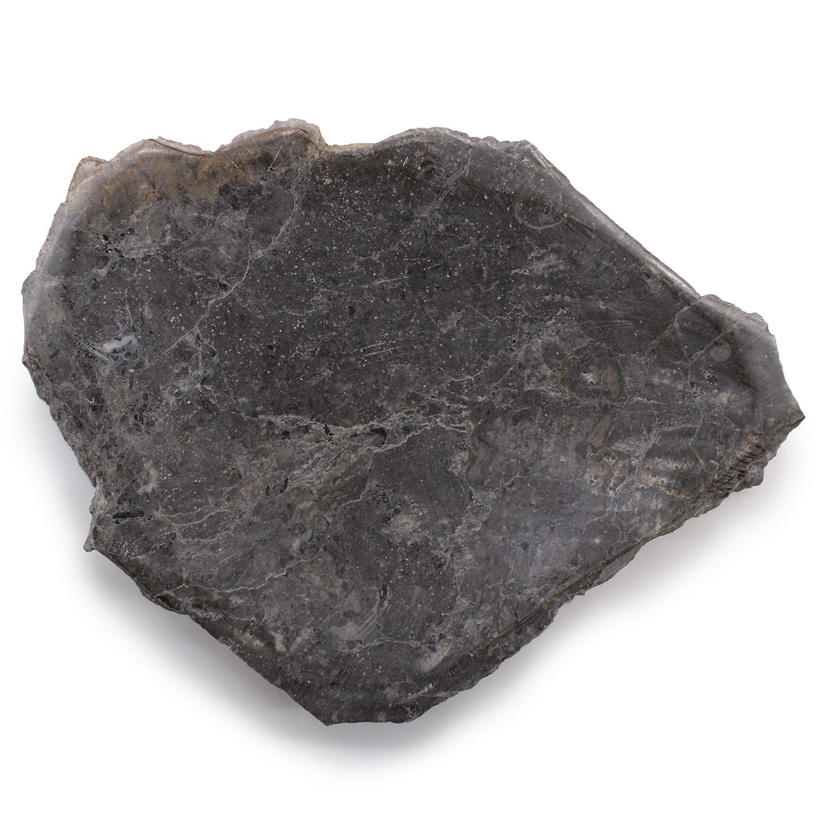 Marmor-Seifenschale – naturgeformt in charaktervollem Grau