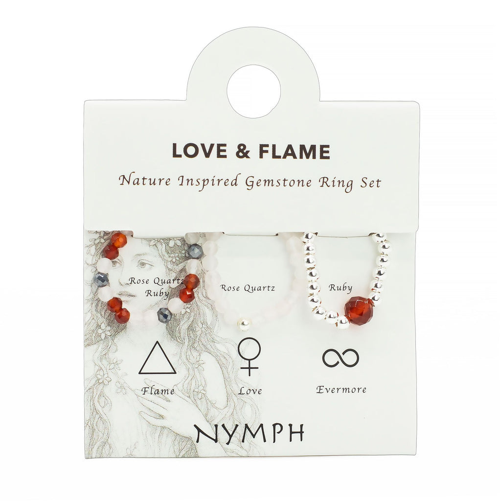Edelsteinringe Nymph Spirit - Love & Flame