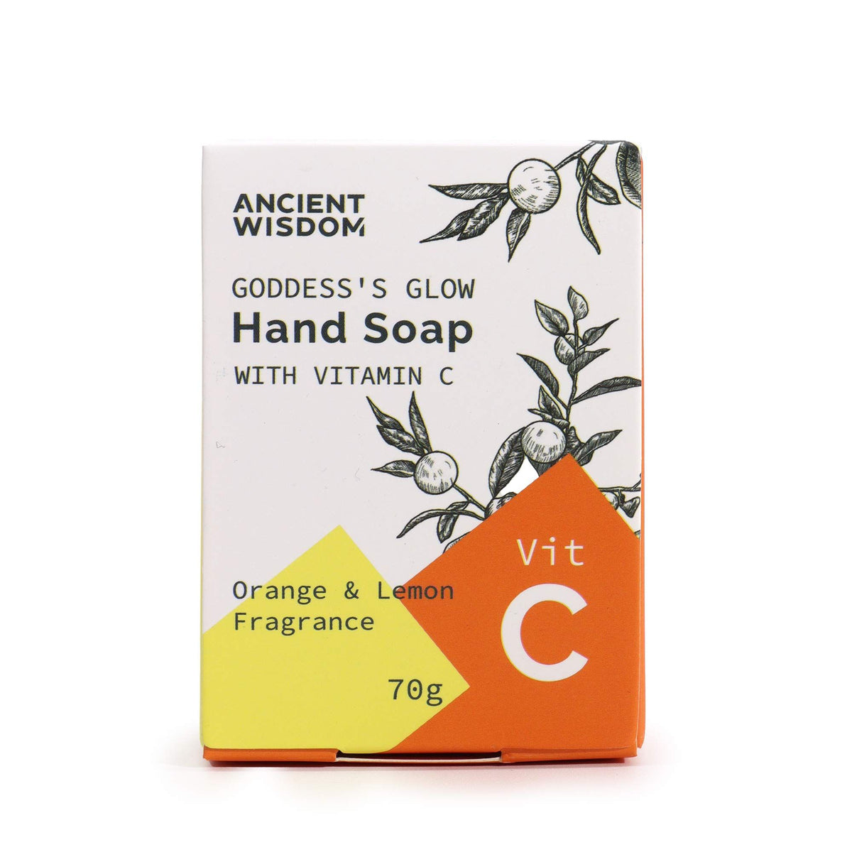 Aromatherapie Vitamin C Handseife mit Orange & Zitrone – reichhaltiger Schaum & weiche Hände