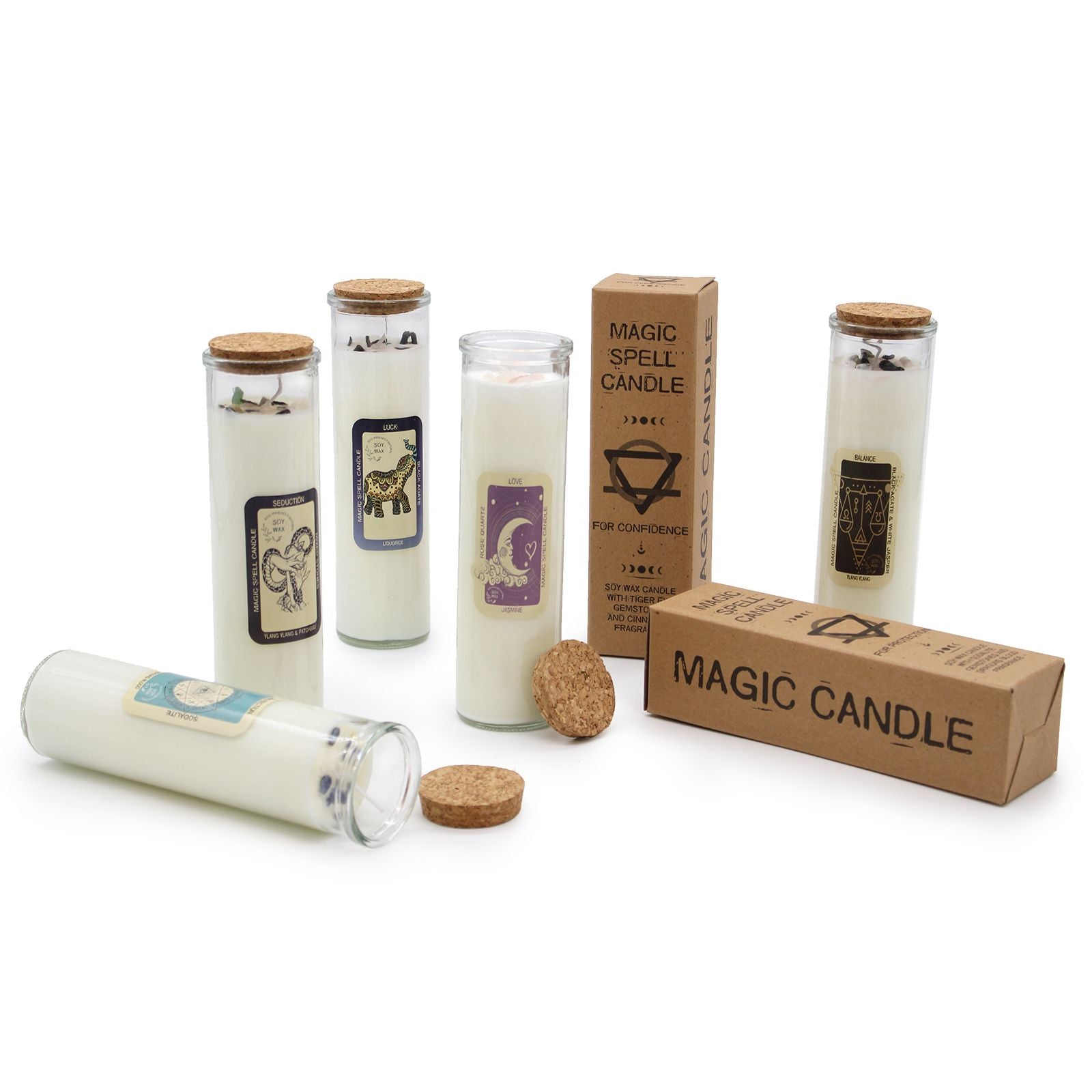 Ritualkerze - Magic Spell Candle - Balance für innere Balance