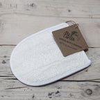 Luffa Peelinghandschuh – doppelseitig aus Luffa & Baumwolle