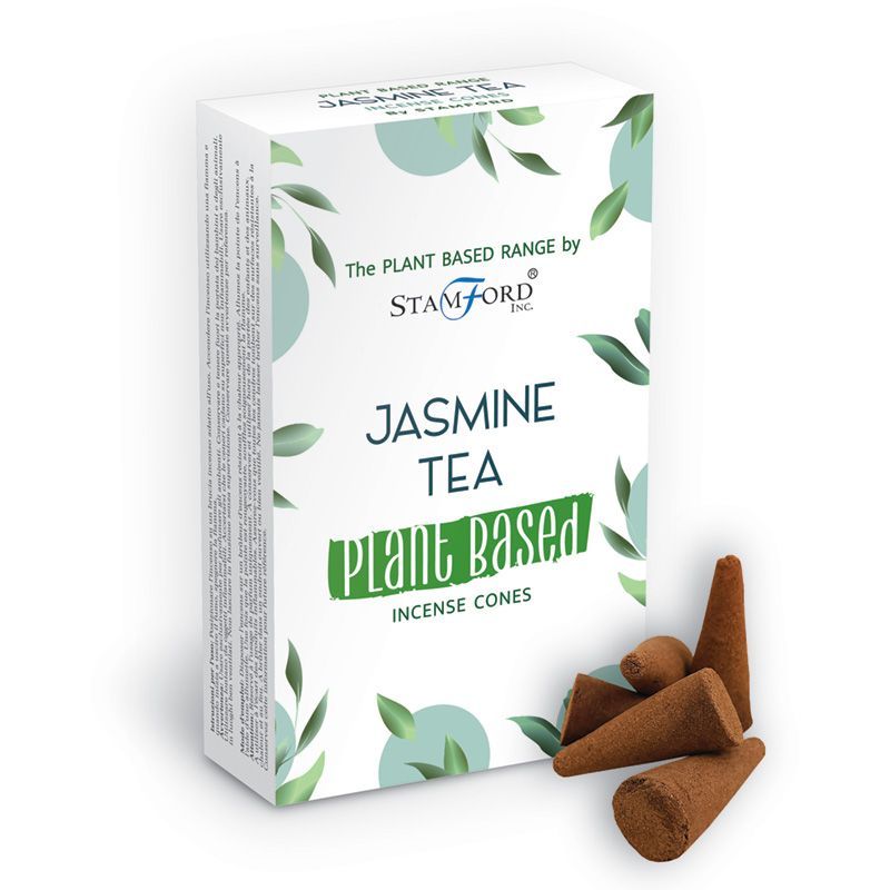 Stamford Premium Räucherkegel - Jasminetee