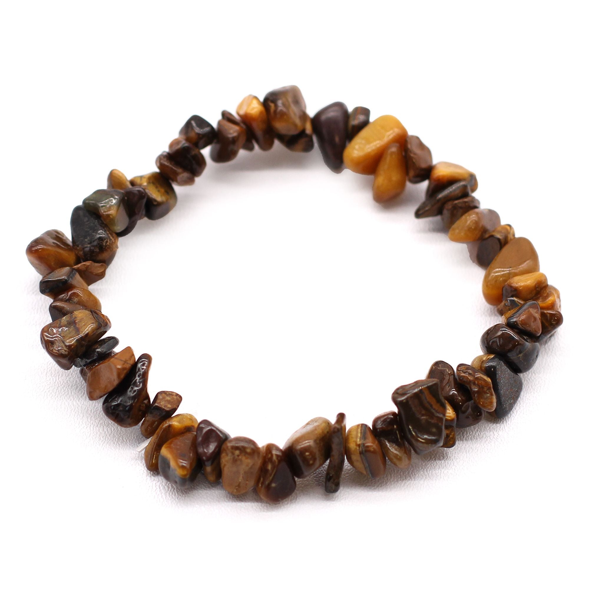 Badebombe mit Tigerauge-Armband – Orange, Mandarine & Meersalz