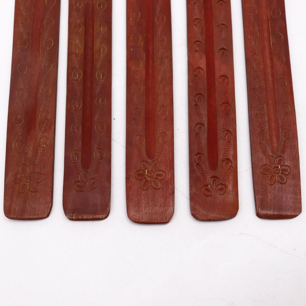 Räucherstäbchenhalter aus Mangoholz