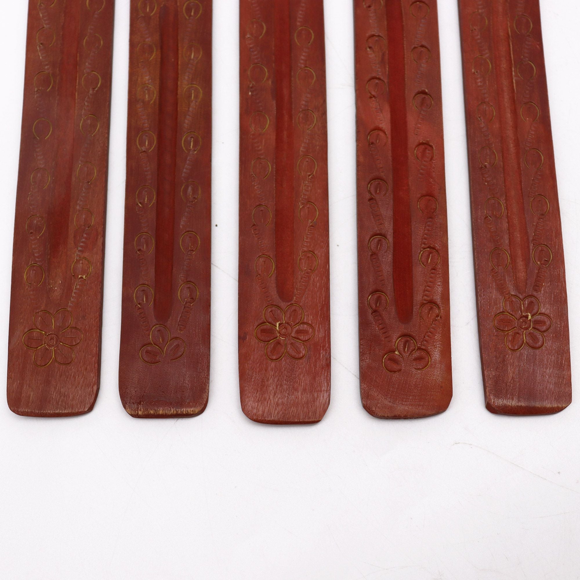 Räucherstäbchenhalter aus Mangoholz