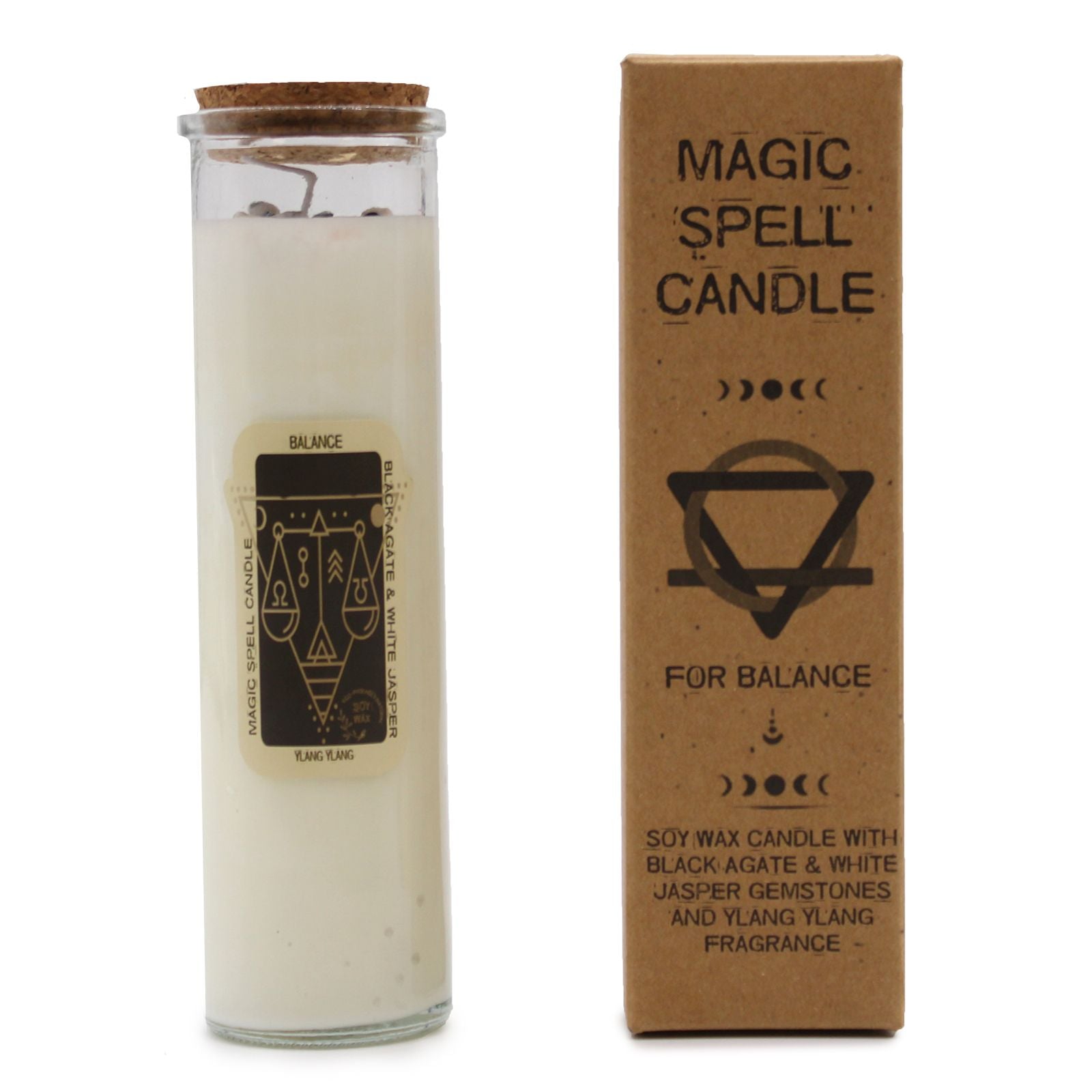 Ritualkerze - Magic Spell Candle - Balance für innere Balance