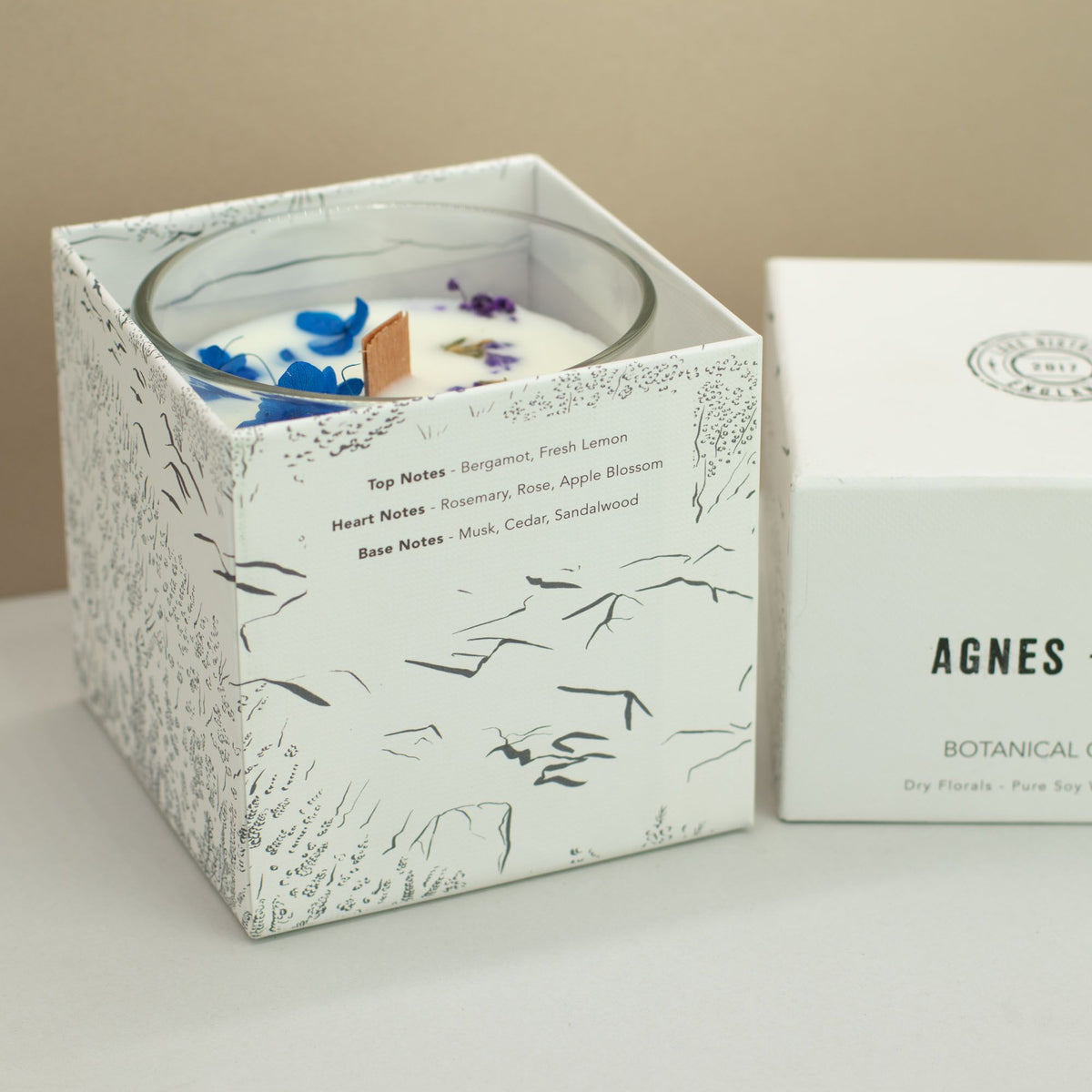 Agnes + Cat Duftkerze „Moorland“ - Bergamotte & Zitrone