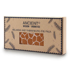 Lavendel-Augenkissen – mit Weizenfüllung & ätherischem Lavendelöl, warm & kalt - Madagascar Giraffe
