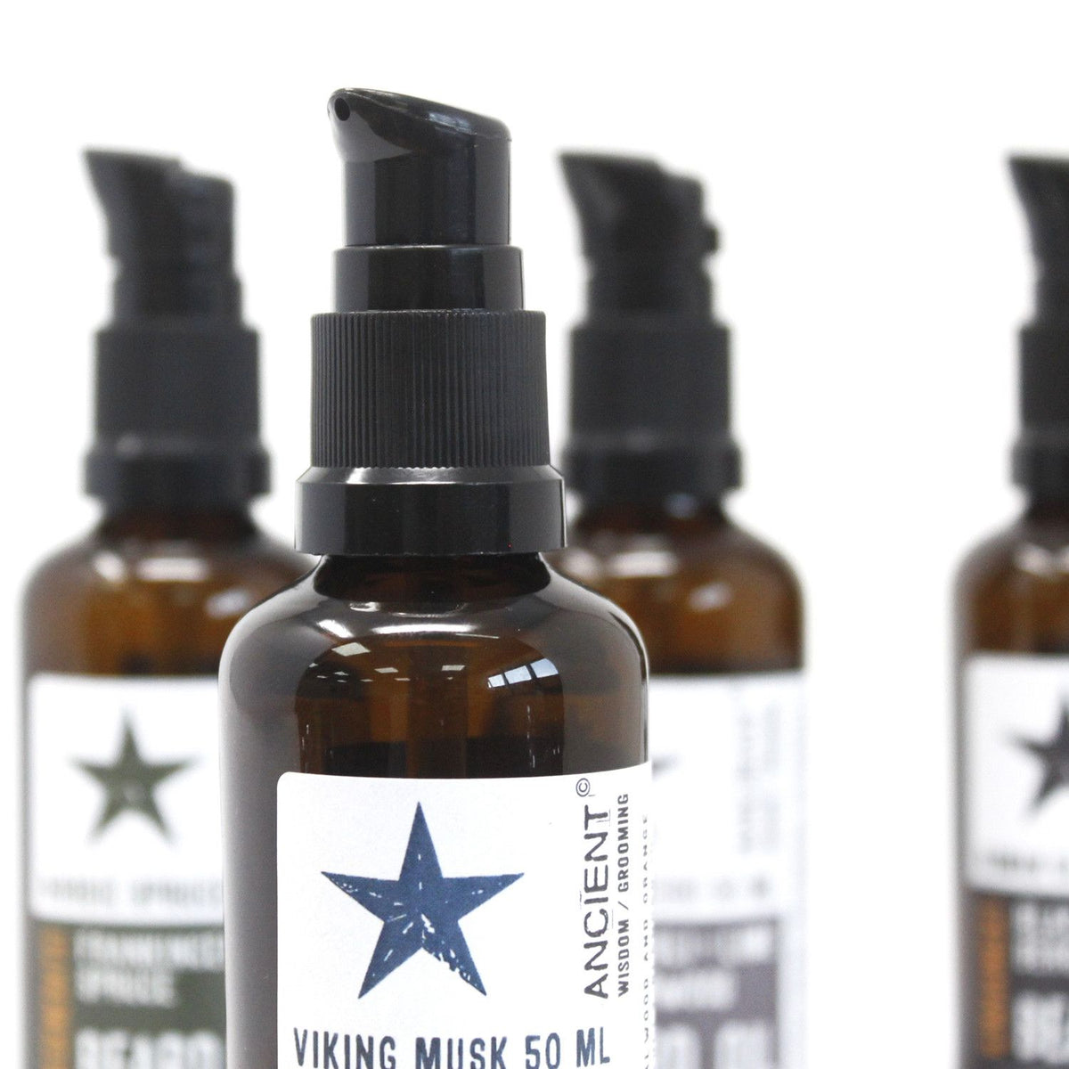 Bartöl Viking Musk – Orange & Sandelholz für reinigende Bartpflege