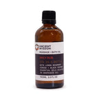Massage- & Badeöl Spicy Rub mit Zitrone, Rosmarin, Ingwer & schwarzem Pfeffer – belebend & wärmend