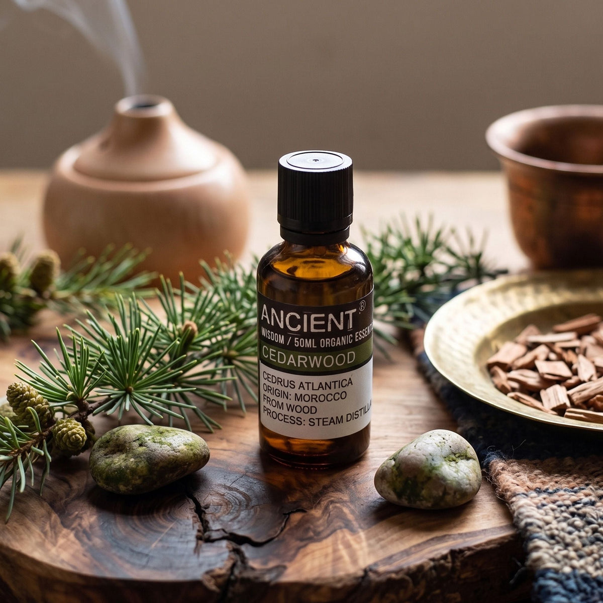 Zedernholz ätherisches Bio Öl 10 ml 50 ML