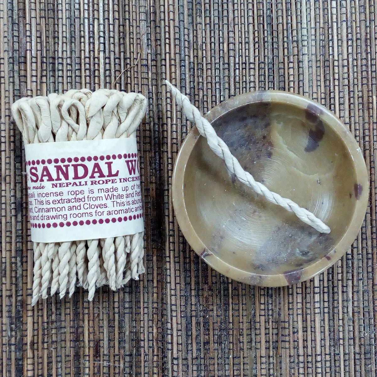 Räucherseile - Sandelholz & Gewürze