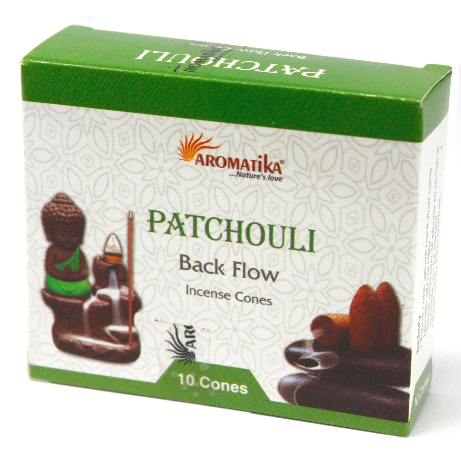 Aromatica Backflow Räucherkegel  - Patchouli