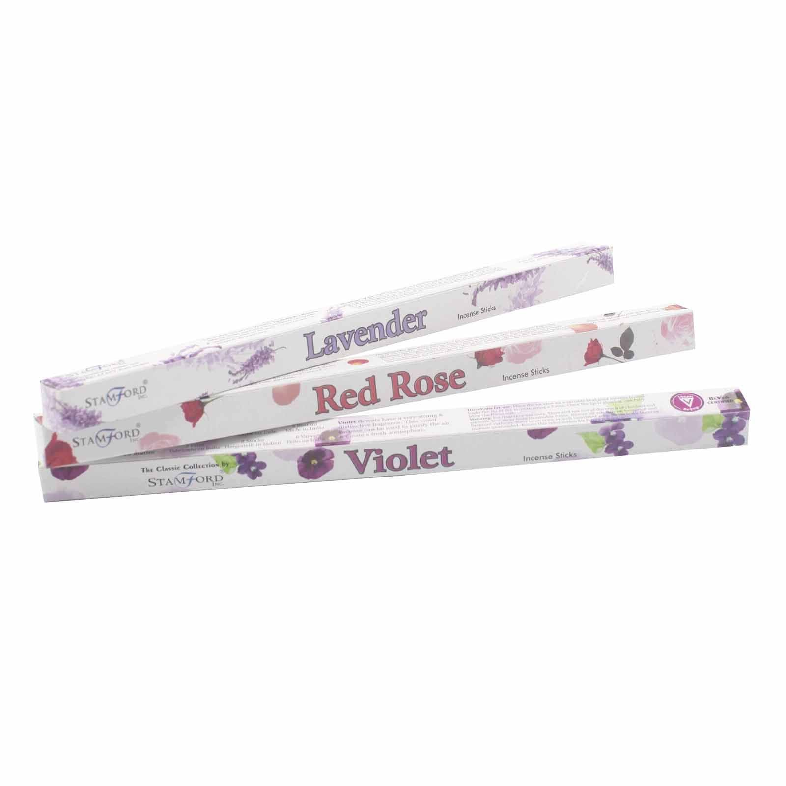 Stamford Räucherstäbchen Geschenkset Floral – 6 Duftsorten