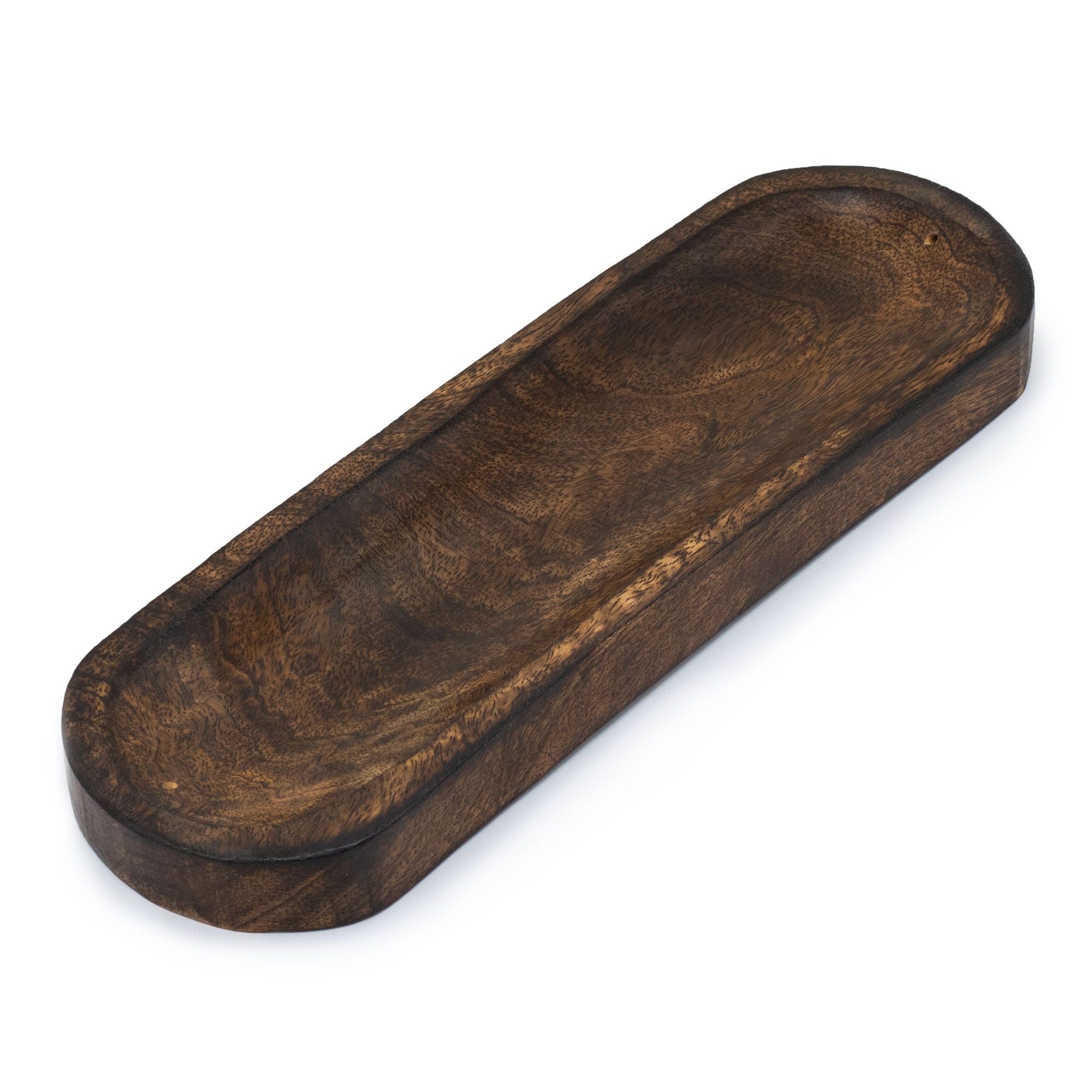 Räucherstäbchenhalter aus Mangoholz, groß