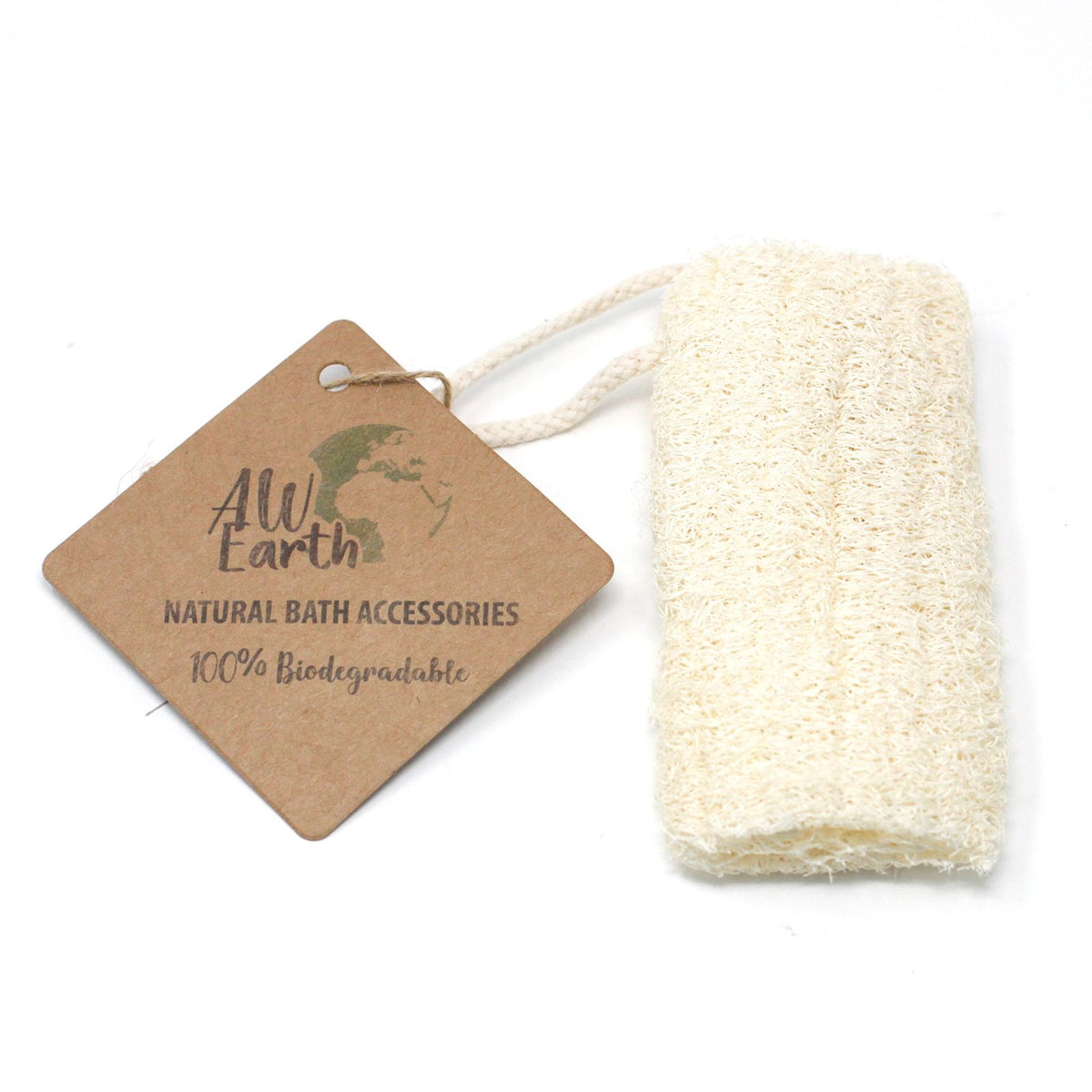 Luffa Peelingschwamm mit Kordel