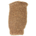 Jute Peelinghandschuh, Braun