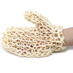 Sisal Peelinghandschuh aus Sisal & Baumwolle