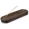 Räucherstäbchenhalter aus Mangoholz, groß