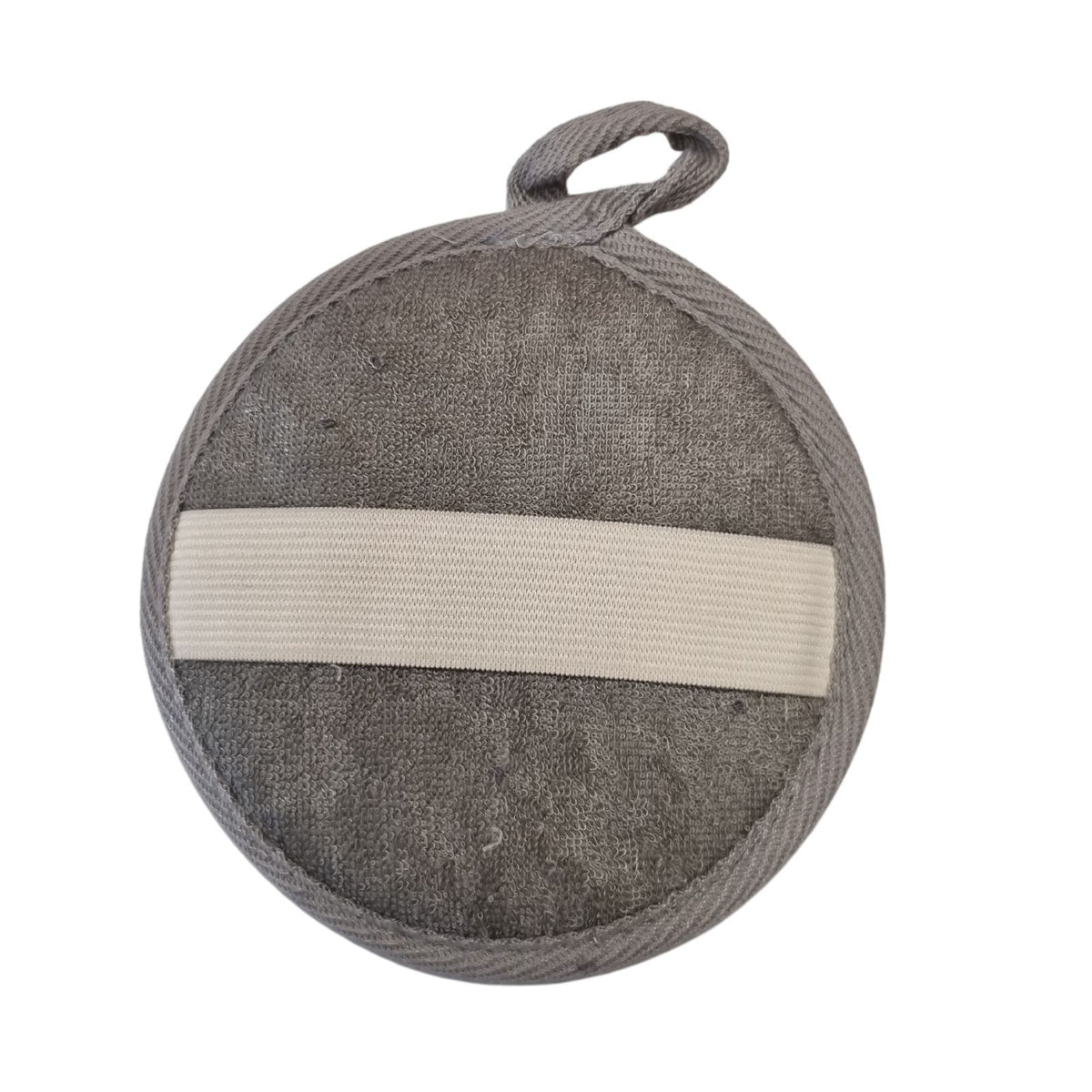 Bambus-Leinen Peelingpad, rund