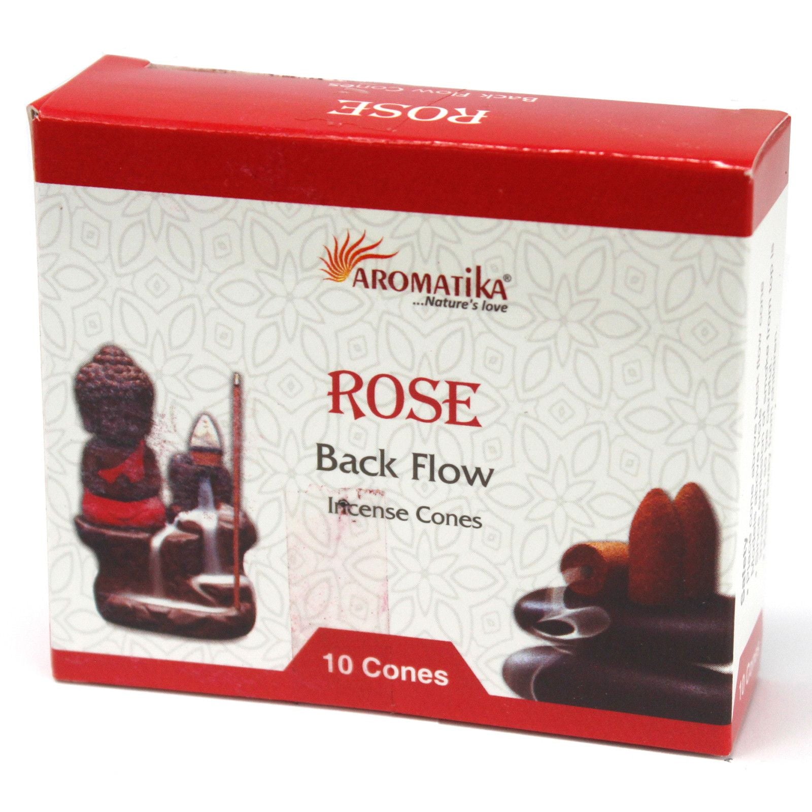 Aromatica Backflow Räucherkegel  - Rose