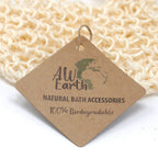 Sisal Peelinghandschuh aus Sisal & Baumwolle