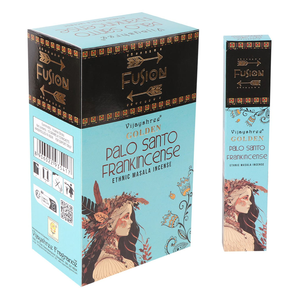 Golden Palo Santo Räucherstäbchen & Weihrauch