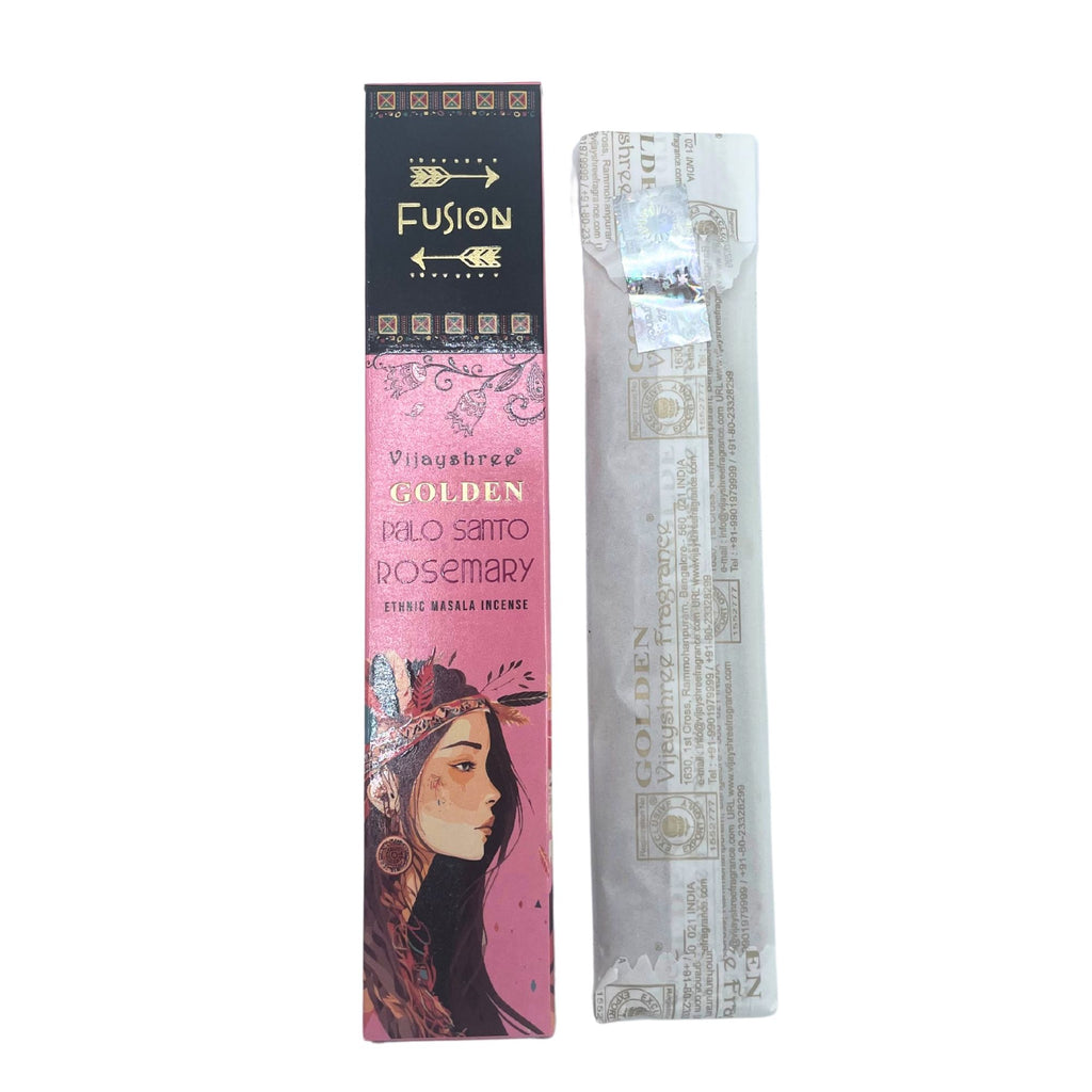 Golden Palo Santo Räucherstäbchen & Rosmarin