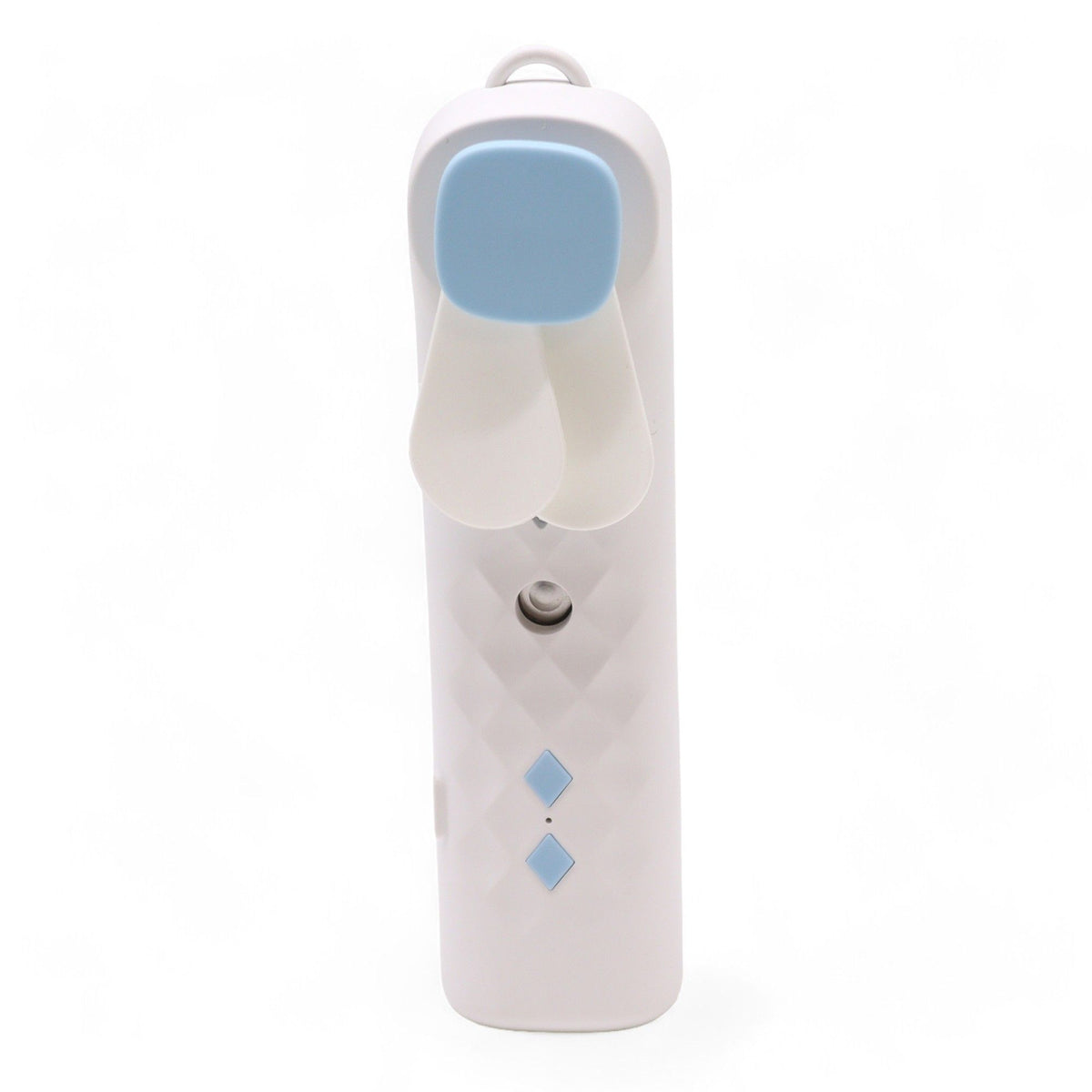 Nano Mist 2-in-1 Gesichtssprüher & Mini-Ventilator – USB-aufladbar, Weiß