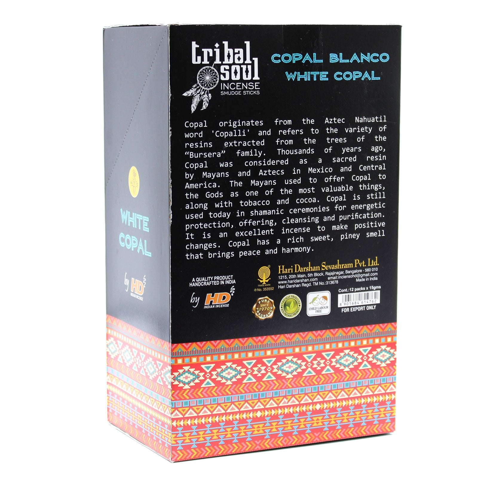 Tribal Soul Räucherstäbchen - Weißes Kopalharz