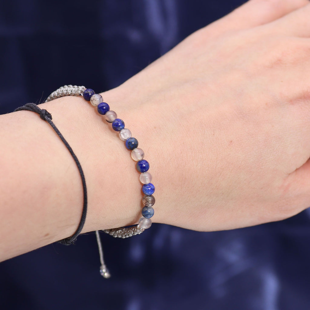 Sternzeichenkerze mit Edelsteinarmband – Stier