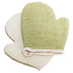 Jute Peelinghandschuh – doppelseitiger Jute-Mix