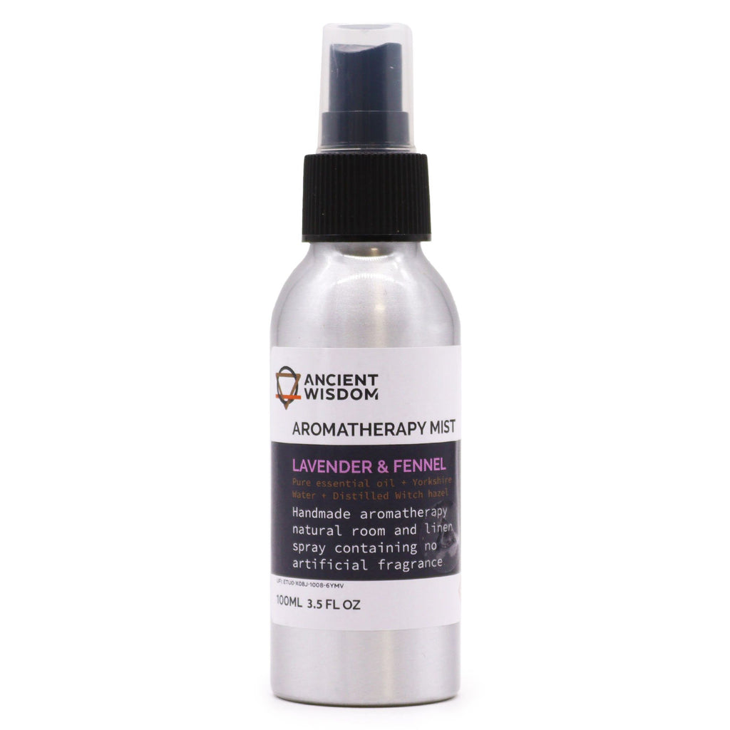 Raumspray ätherische Öle · Lavendel & Fenchel · Sanft & beruhigend