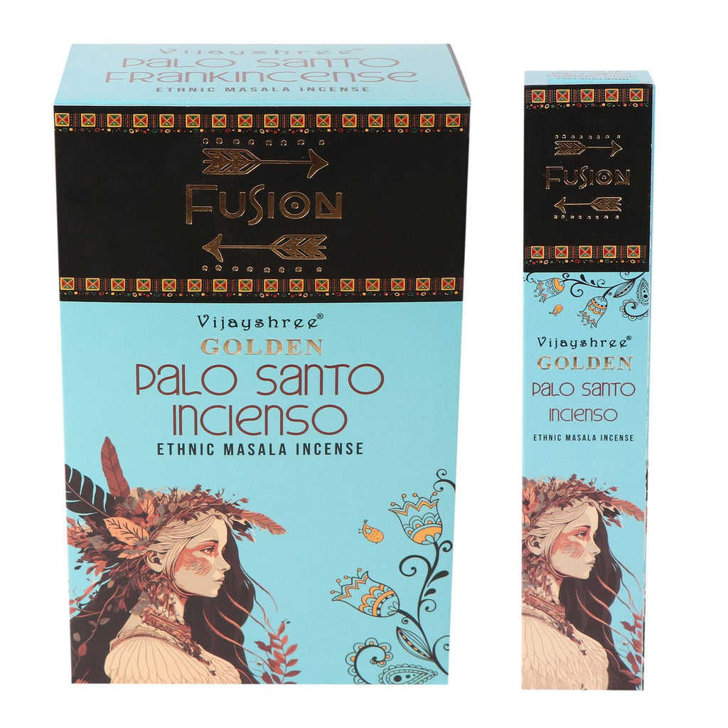 Golden Palo Santo Räucherstäbchen & Weihrauch