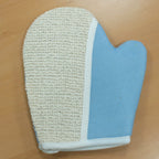 Jute Peelinghandschuh – doppelseitiger Jute-Mix