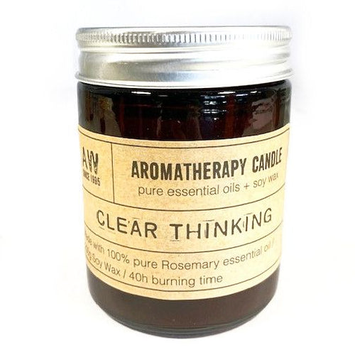 Aromatherapiekerze Clear Thinking - Rosmarin