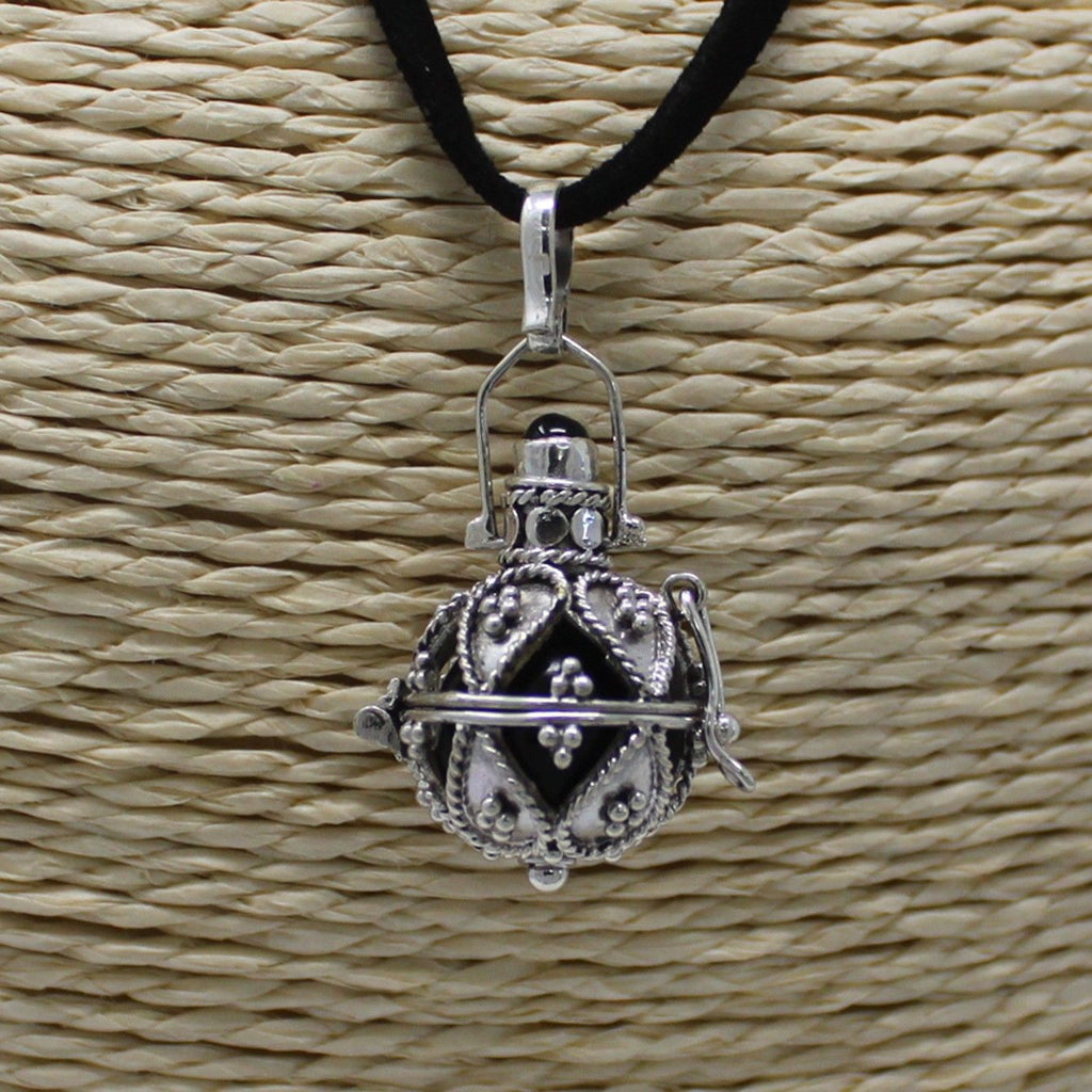 Halskette Engelsglocke - Mystik - 925 Silber