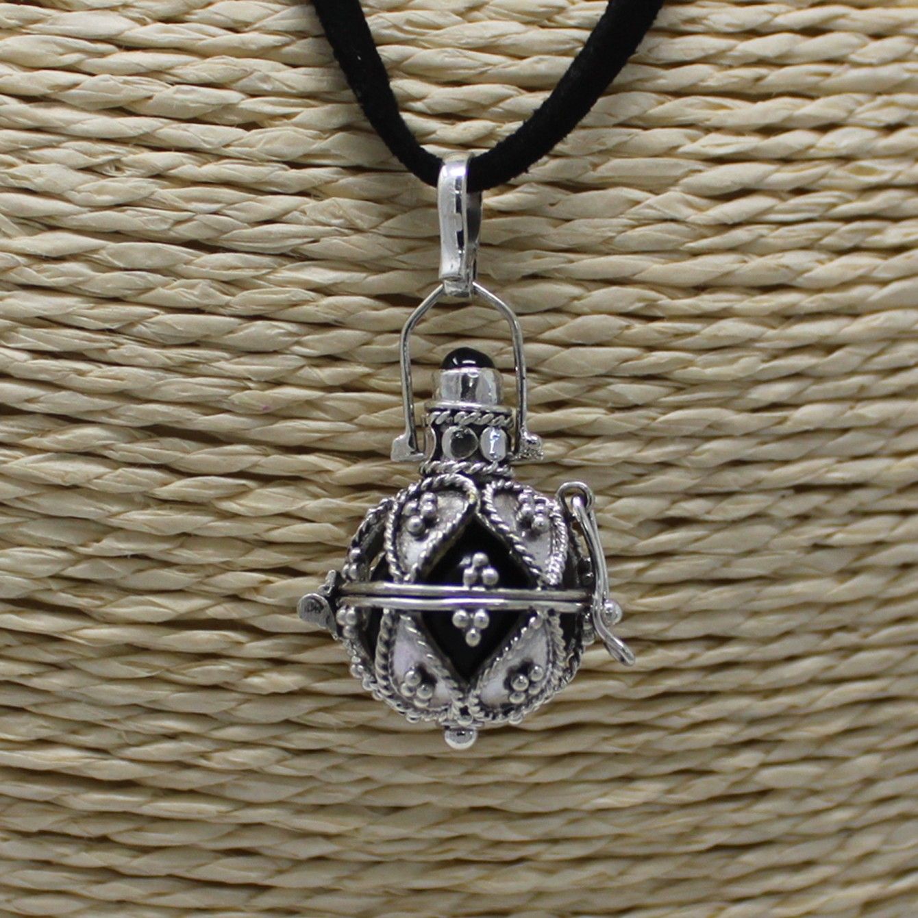 Halskette Engelsglocke - Mystik - 925 Silber