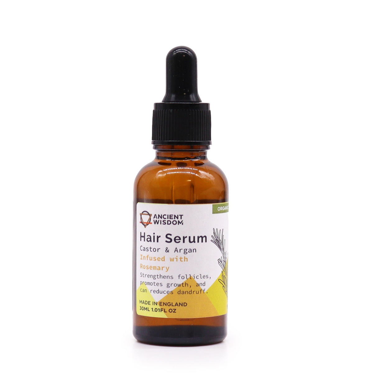 Bio Haarserum Rosmarin – für Haarvitalität & Haarwachstum