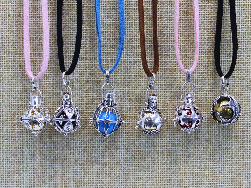 Halskette Engelsglöckchen - Wohlstand- 925 Silber